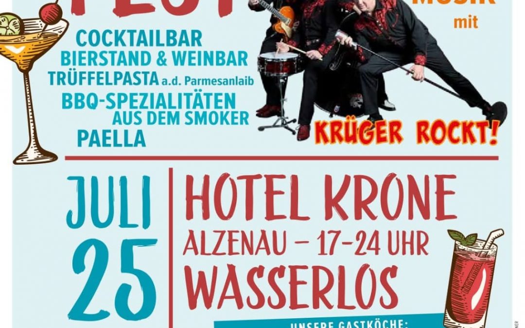 Krüger Rockt! (walking) – Krone Alzenau – Sommernachtsfest