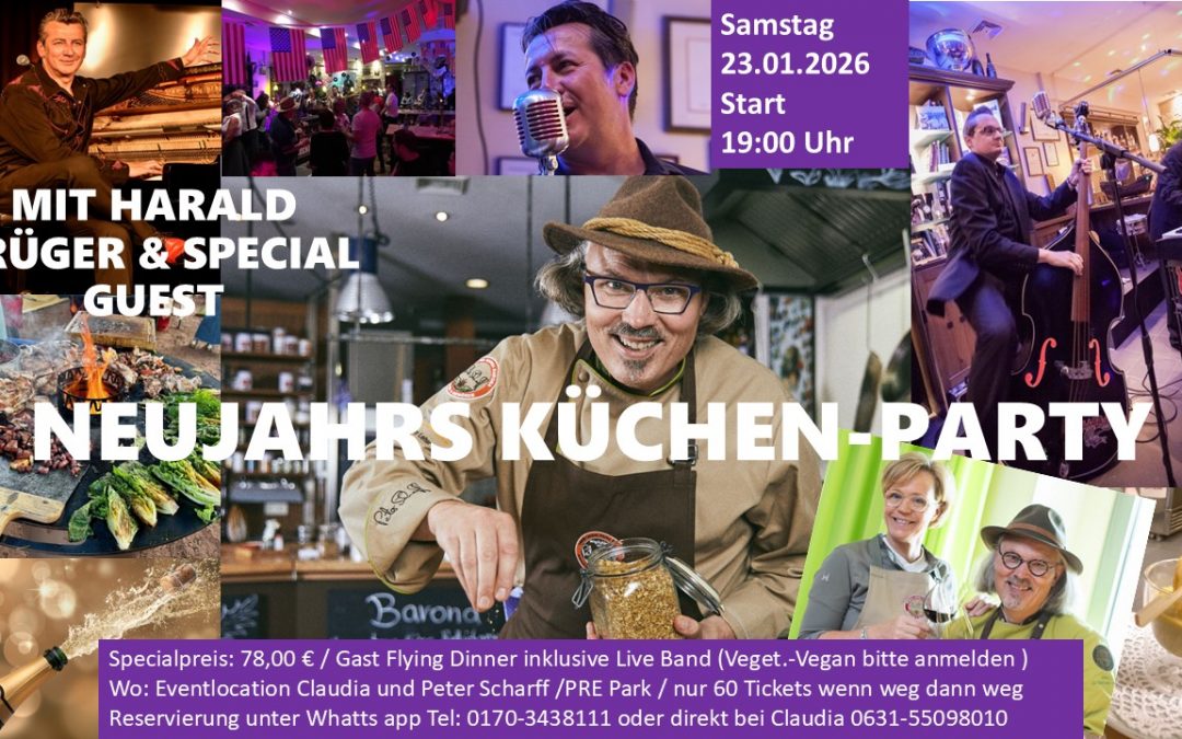 Harald Krüger & special guest – Kaiserslautern – Kulinarisches Kompetenzzentrum