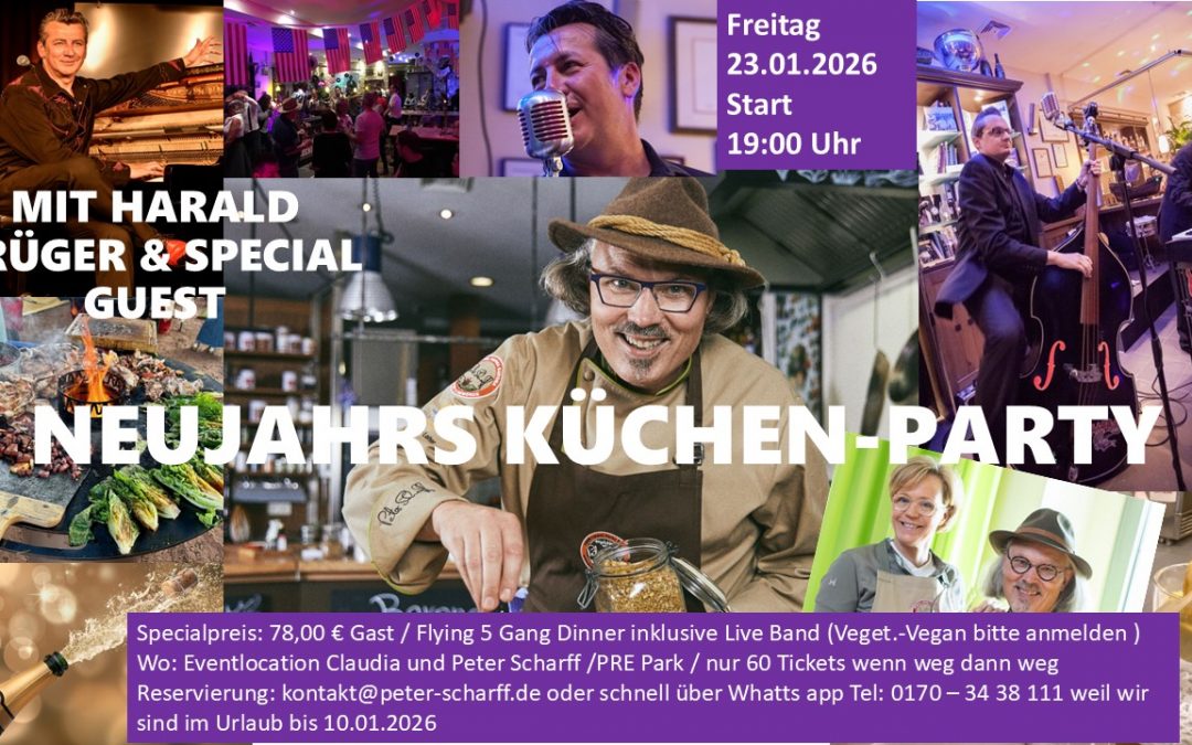Harald Krüger & special guest – Kaiserslautern – Kulinarisches Kompetenzzentrum – AUSVERKAUFT